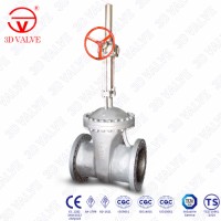 Low temperature carbon steel gate valve