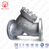 Cast steel Y strainer